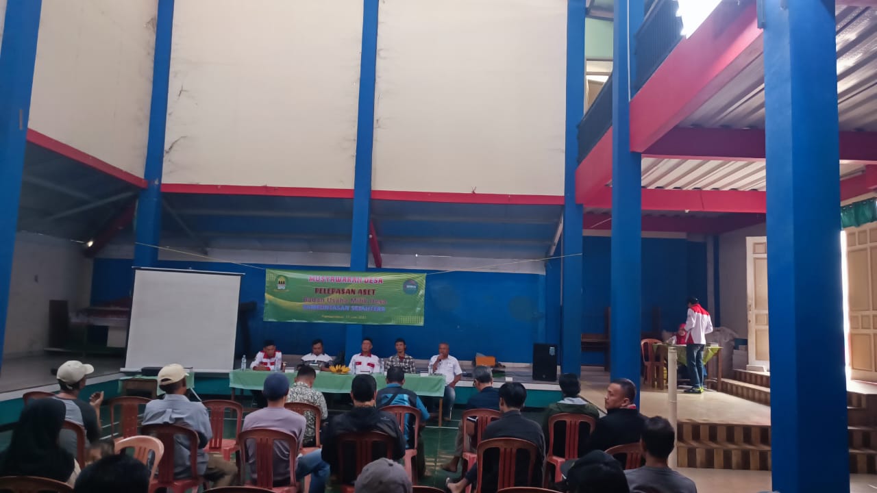 MUSYAWARAH DESA PELEPASAN ASET MILIK BUMDES